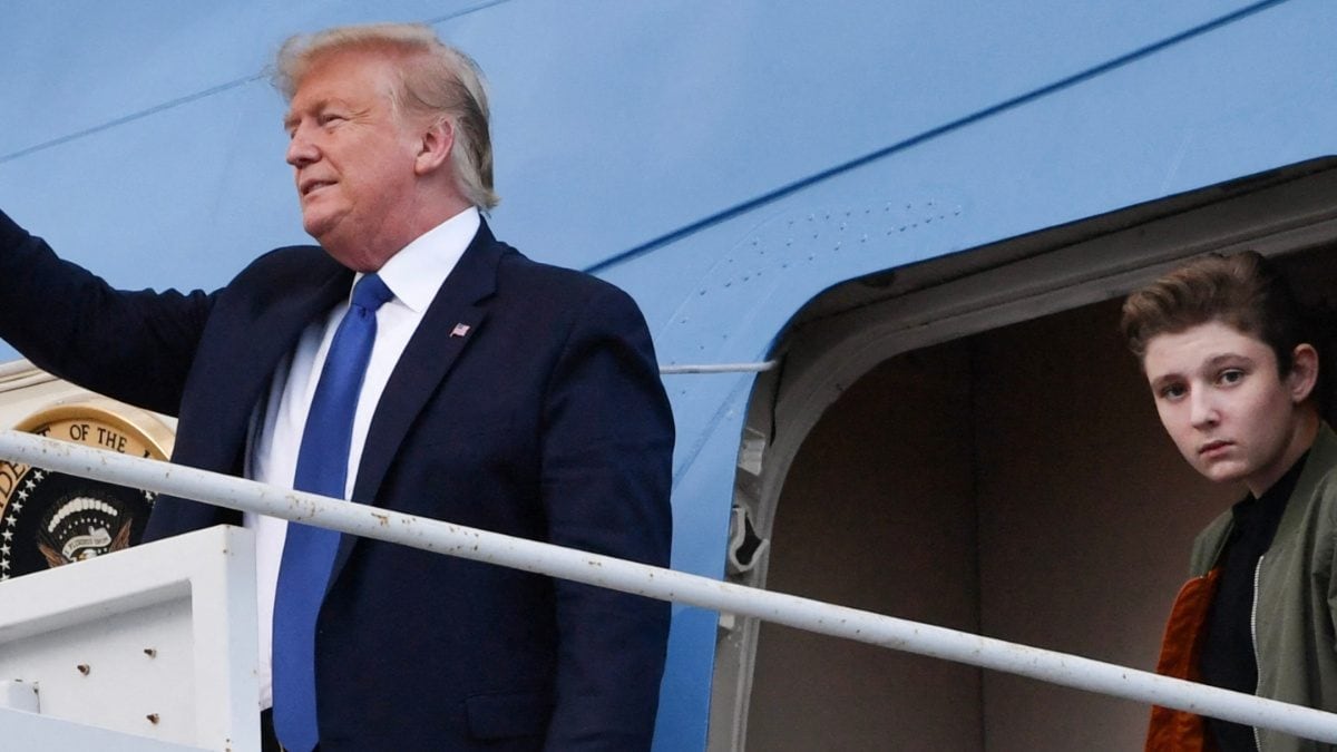 Donald Trump's Son Barron Withdraws From Republican Convention, Mother Melania Announces