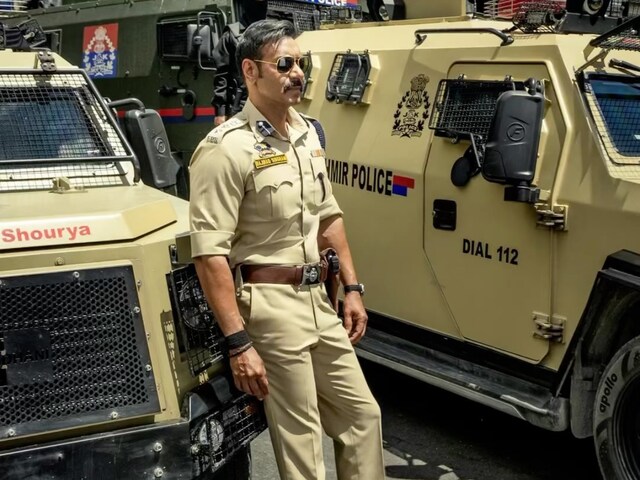 Ajay Devgn Looks Intense, Poses With Army Tanks In New Photos From ...