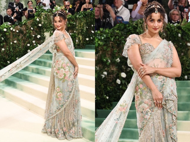 Alia Bhatt Makes India Proud in Saree at Met Gala; Paparazzi Scream Her  Name on Red Carpet | Watch - News18