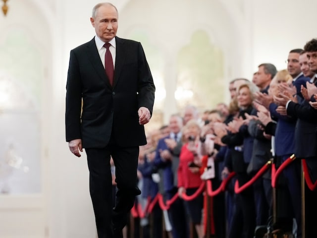 Russian President Vladimir Putin Kicks-Off Fifth Term In Office With Grand Kremlin Event - News18