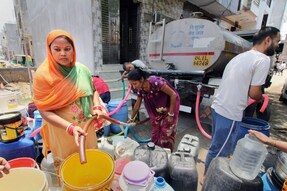 delhi water crisis, aap government, heatwave