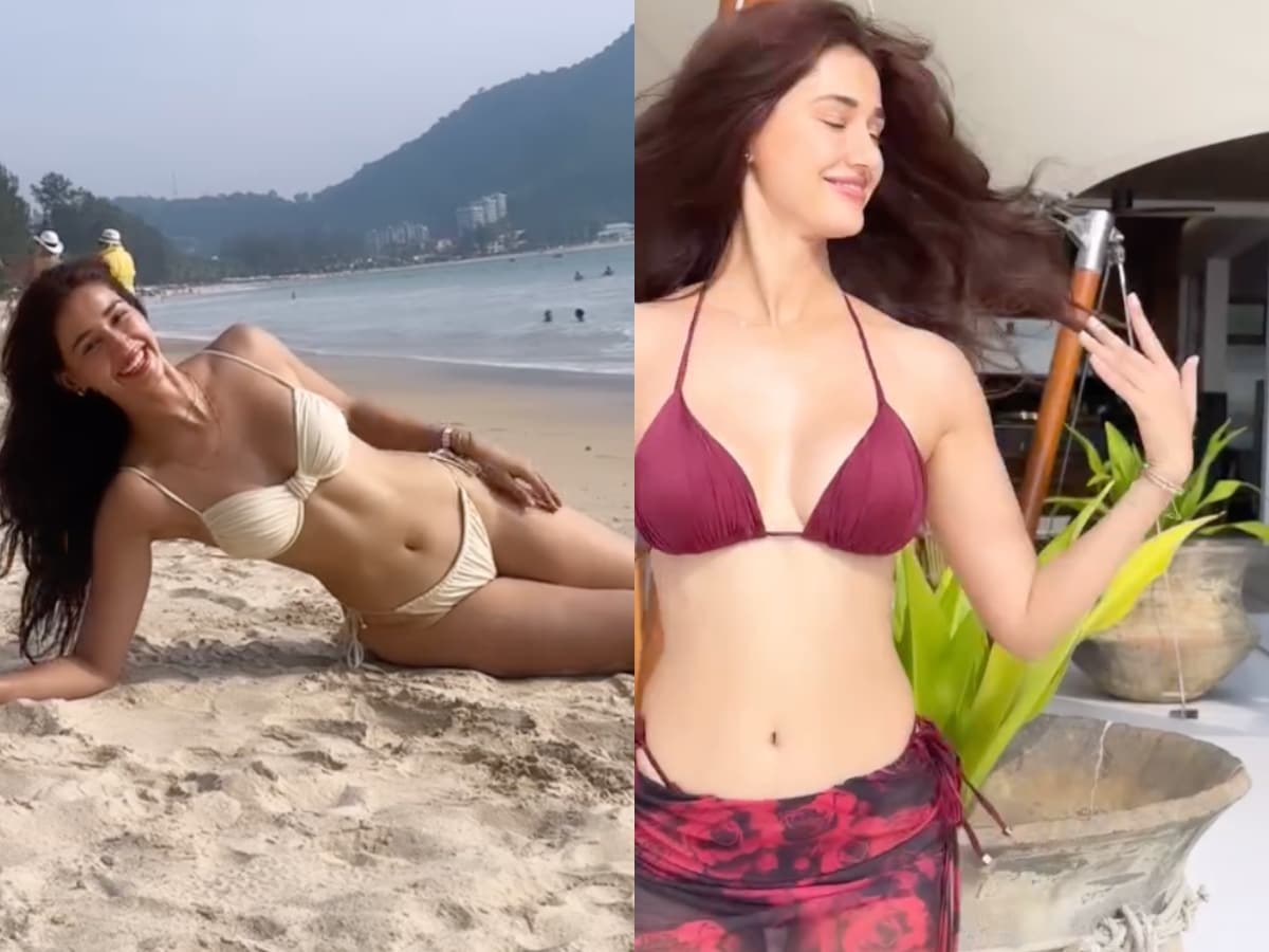 Sexy Video! Disha Patani Turns Up the Heat As She Slips into Racy Bikinis  For Vacay; Watch Hot Video - News18