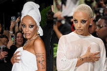 Doja Cat Wraps Up a Bathing Towel At Met Gala, SHOCKS All With Her Nearly-Naked Attire | Photos