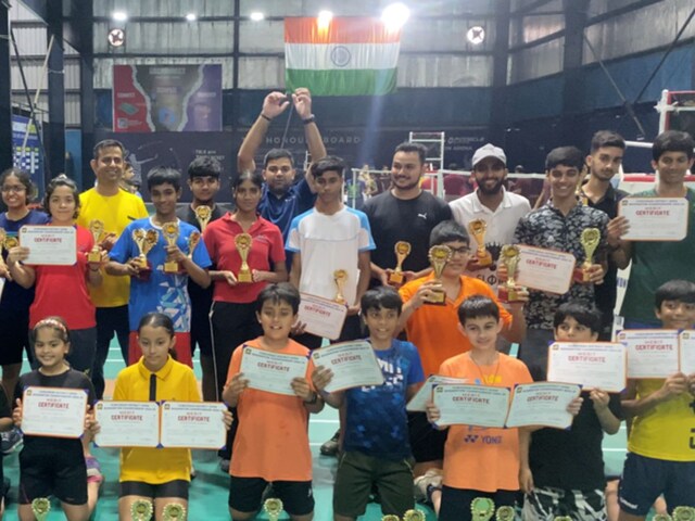 Flow Sports Life Academy Dominates 29th Gurugram District Badminton Championship With 28 Gold Medals