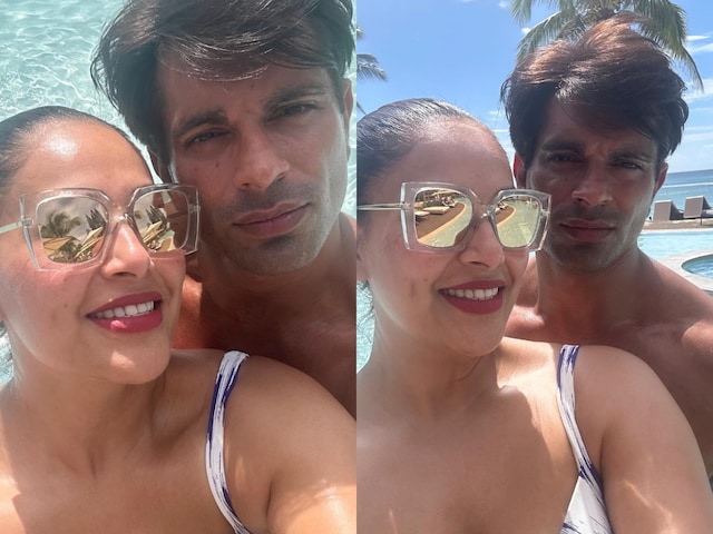 640px x 480px - Bipasha Basu, Karan Singh Grover Beat The Heat With Their Pool Day Out,  Photos Go Viral - News18