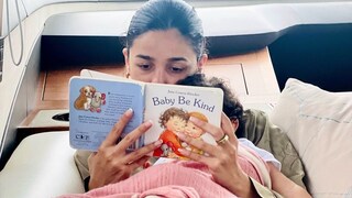 Alia Bhatt Spends A Perfect Sunday Lounging With Daughter Raha, Reads Out Baby Be Kind To Her | Photo - Vimarsana News