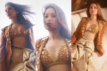 Sexy! Tamannaah Bhatia Turns Up The Heat As She Poses In An Embossed Blouse; Hot Photos Go Viral