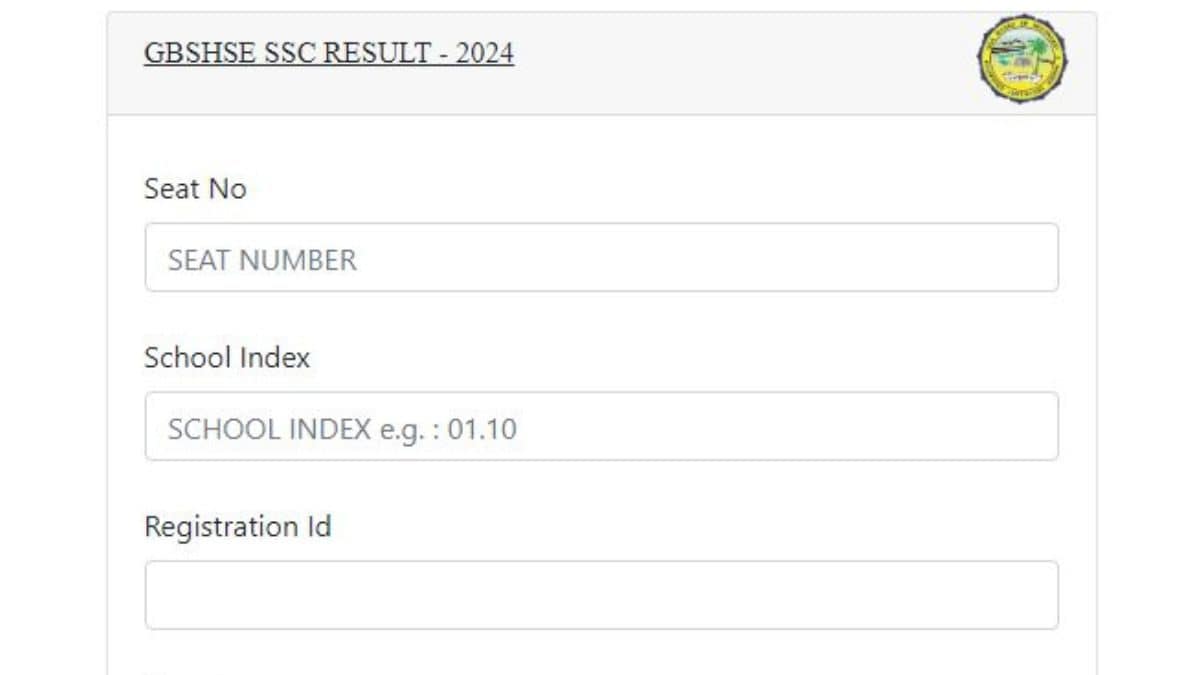 Goa Board SSC Result 2024 LIVE: GBSHSE Class 10 Results To Be Released  Soon; Check Scorecard Download Link - News18