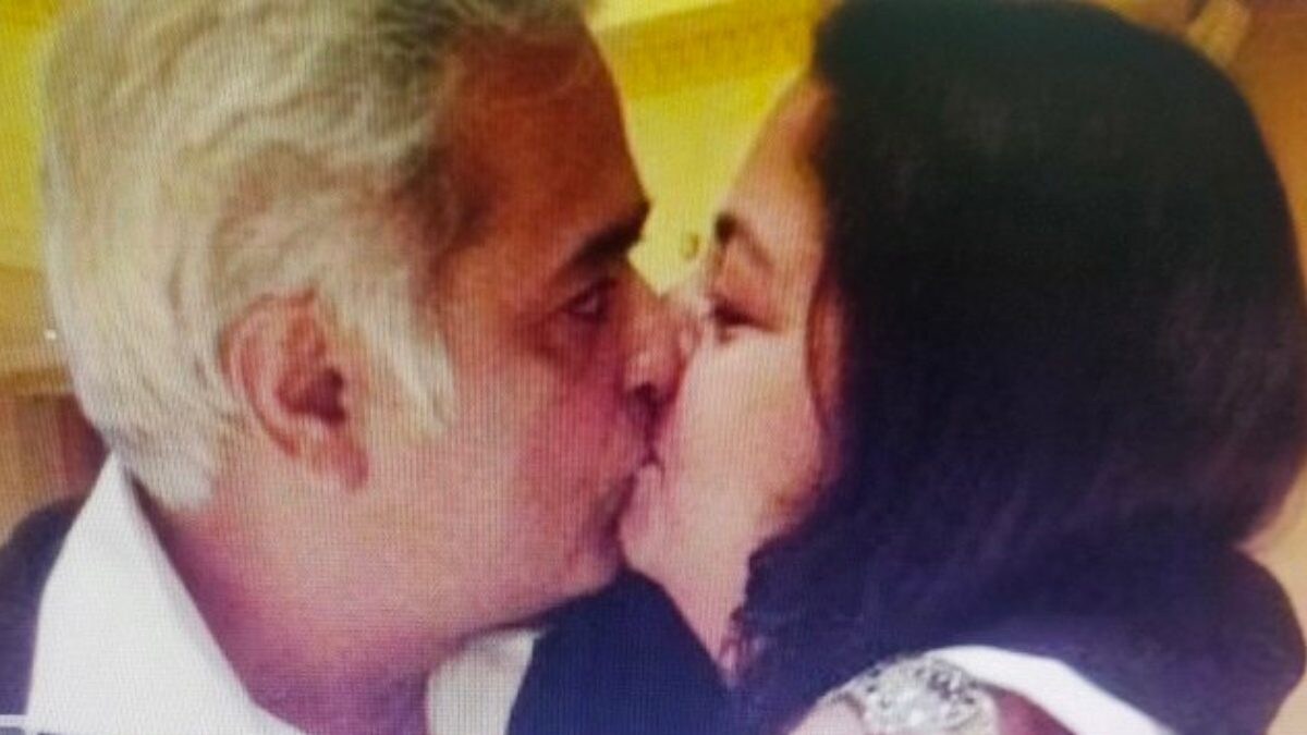 Hansal Mehta REACTS As He Gets Trolled, Called 'Scumbag' For Kissing Wife On Lips