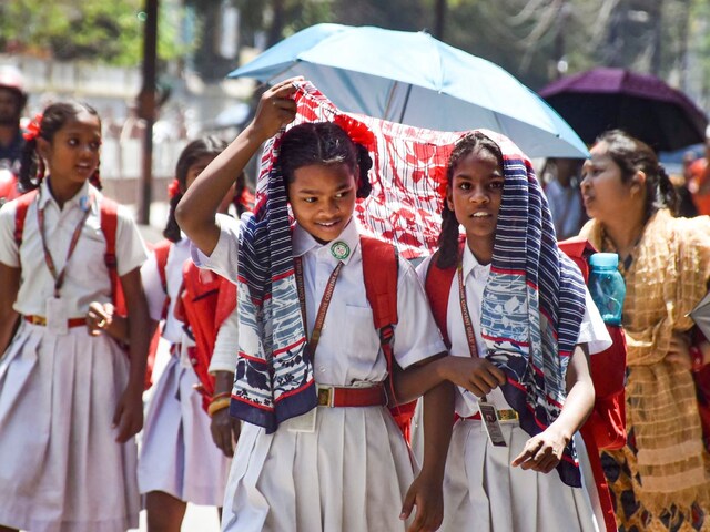 The decision came in response to reports of several students fainting due to extreme heatwave conditions.(Representational/ PTI Photo)