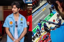 Ibrahim Ali Khan Cheers For Carlos Sainz At Miami Grand Prix, Calls Him 'Smooth Operator'