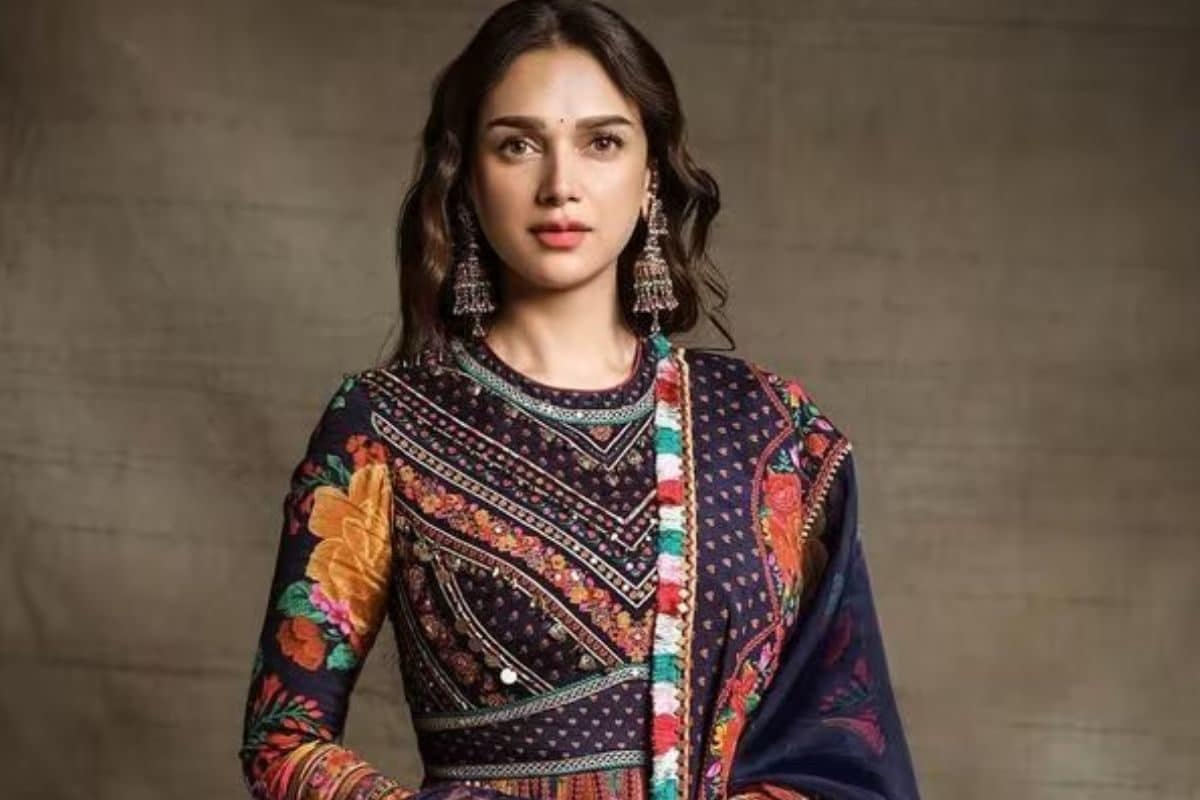 Aditi Rao Hydari's Power Dressing Gets A Summer Touch With Floral Black Co-Ord Set