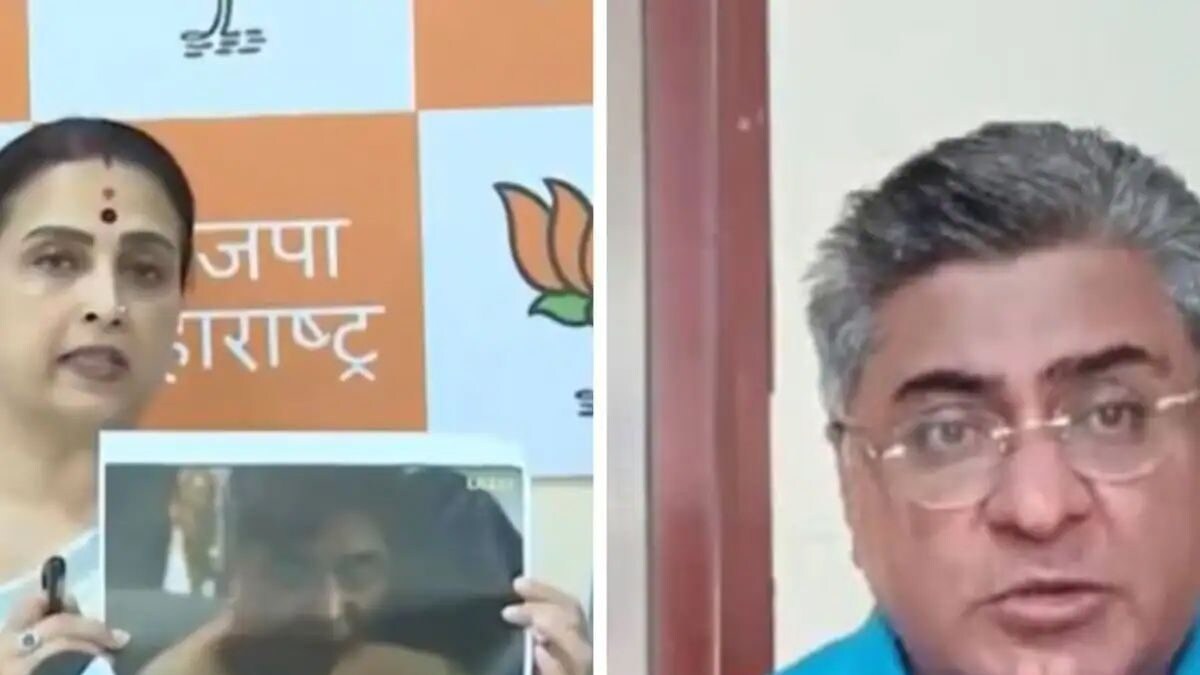 Actor Raj Nayani Demands Apology From BJP Leader Chitra Wagh For Calling Him 'Porn Star' - Vimarsana News