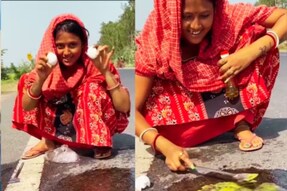 Watch: Woman Attempts To Make An Omelette Under The Scorching Sun