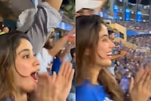 Janhvi Kapoor Spotted Cheering For Mumbai Indians As She Promotes Her Upcoming Film Mr & Mrs Mahi; Watch