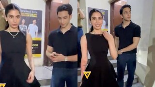 Khushi Kapoor, Vedang Rain Twin in Black As They Exit 'Mr and Mrs Mahi' Screening Together | Watch - Vimarsana News