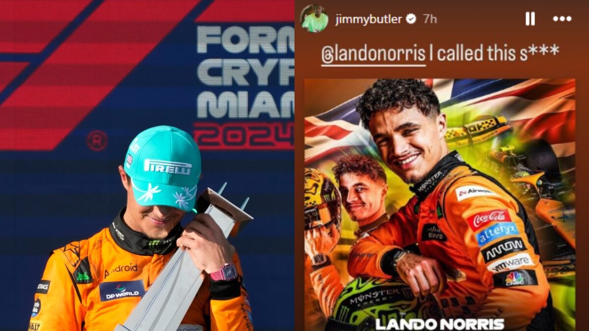 ‘Mystic’ Jimmy Butler Appropriately Predicted Lando Norris’ Miami Grand Prix Triumph – News18