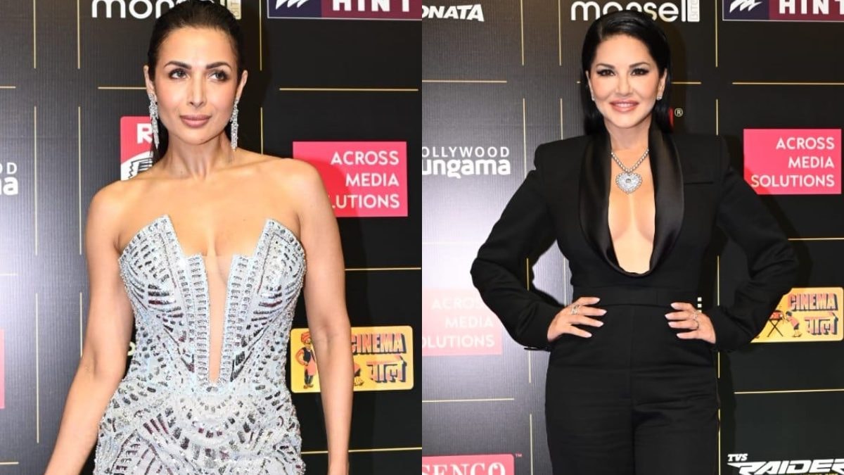 Sexy! Malaika Arora, Sunny Leone Flaunt Look Gorgeous In Plunging Outfits,  Hot Video Goes Viral | Watch - News18