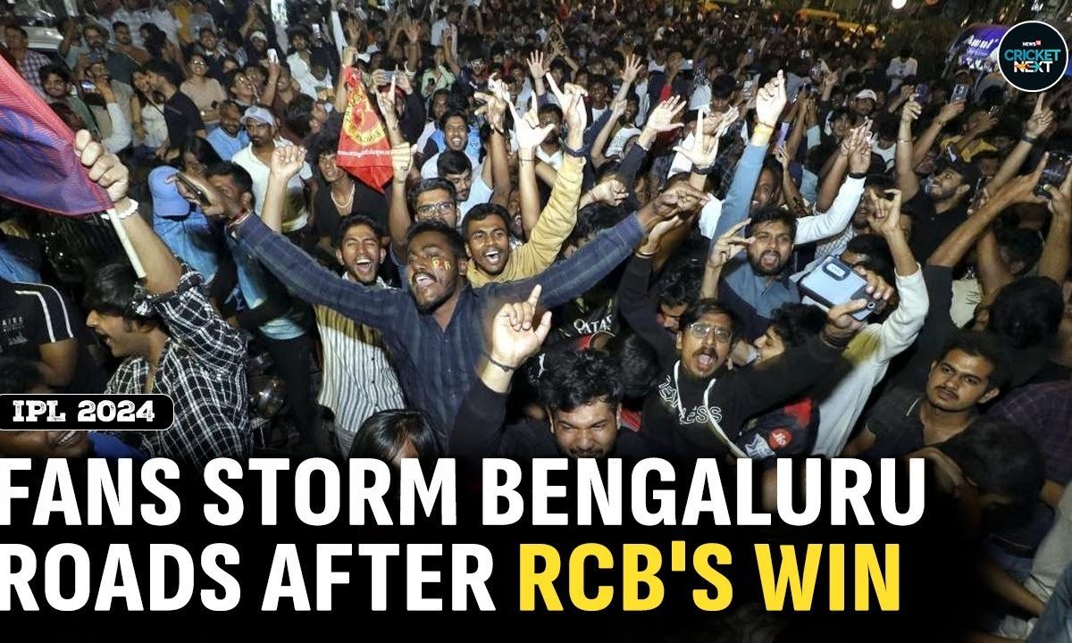 Bengaluru Streets Turn Red as RCB Fans Block Roads, & Dance on Cars | RCB vs CSK | IPL 2024