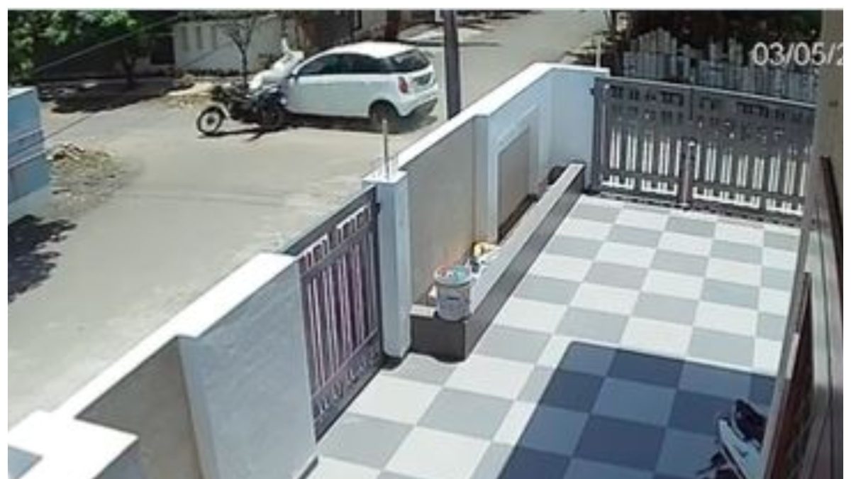 On Cam | 64-year-old Man Dies After Speeding Car Rams Into Bike In ...