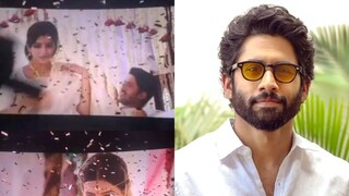 Naga Chaitanya Blushes Watching His Love-Making Scene With Samantha, Asks Fans To Calm Down | Watch - Vimarsana News