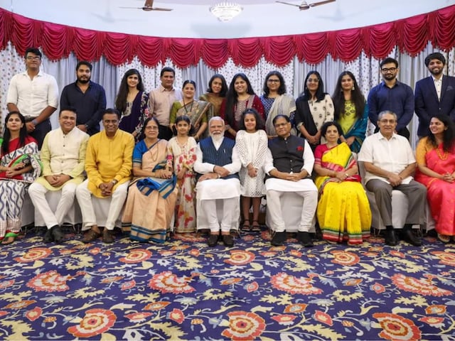  Family members P V Narasimha Rao met Prime Minister Narendra Modi. 