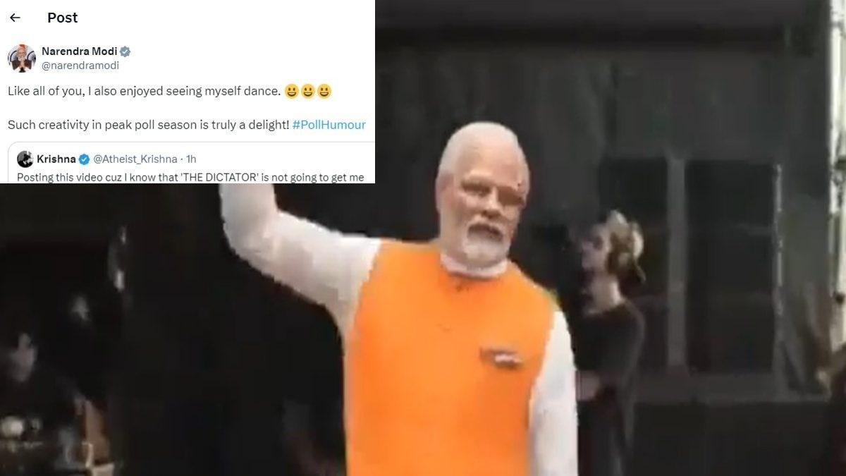 “I liked seeing myself dance…”: while Prime Minister Modi approves the humor of the poll, the BJP attacks Mamata