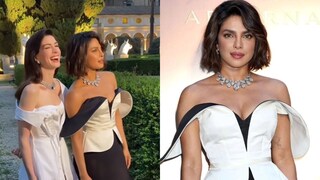 Priyanka Chopra Turns Heads With Short New Hairdo, Poses With Anne Hathaway In Rome | Photo - Vimarsana News