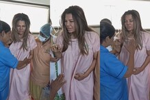 Rakhi Sawant Struggles To Walk, Cries In Pain In FIRST Video After Tumour Surgery | Watch