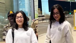Rashmika Mandanna Heads Out of Mumbai, Airport Security Personnel's Cutest Reaction To Her Goes Viral - Vimarsana News
