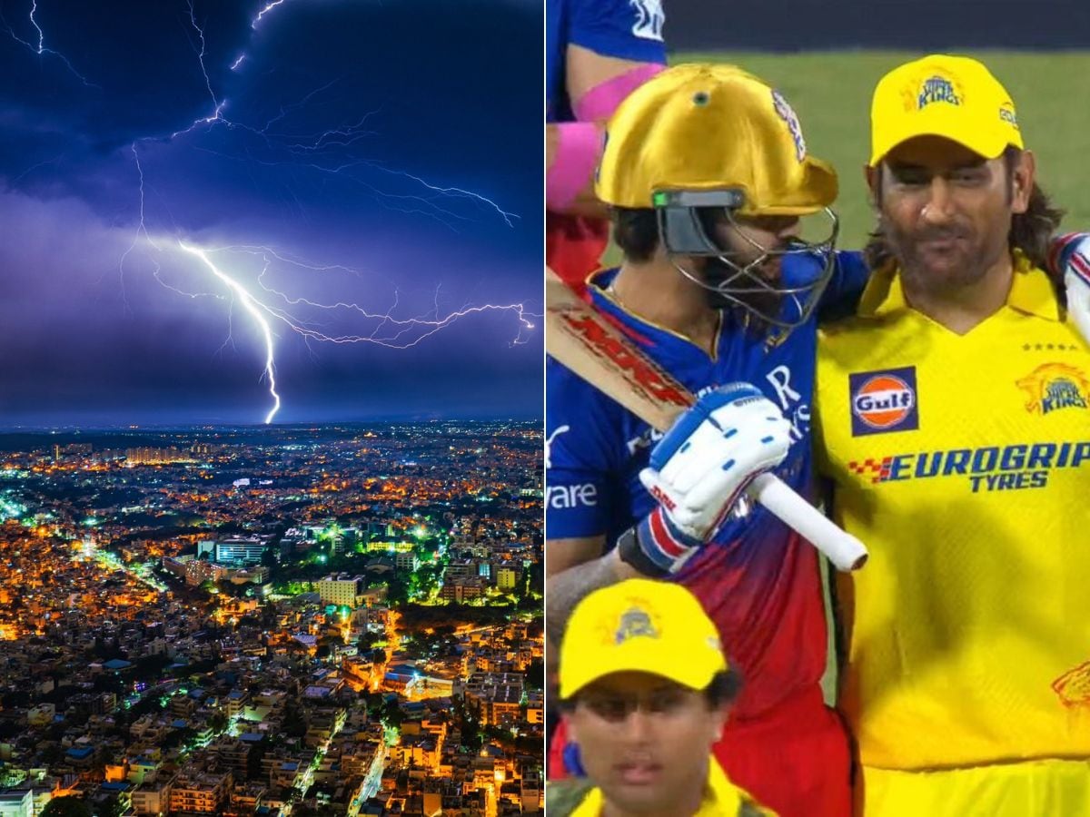 IPL 2024 RCB vs CSK Weather report and Forecast rain may play bad character for Royal Challengers Bengaluru