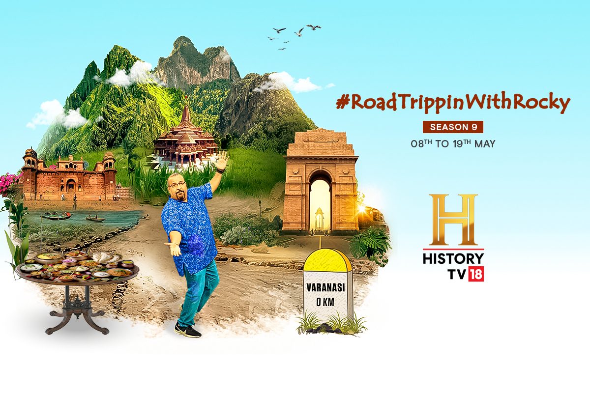 Embark on a Culinary Odyssey: HistoryTV18's New Season of #RoadTrippinWithRocky Takes India by Storm