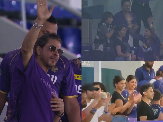 Shah Rukh Khan Kisses AbRam, Suhana Jumps Out of Seat As KKR Qualifies for  IPL 2024 Final | Watch - News18