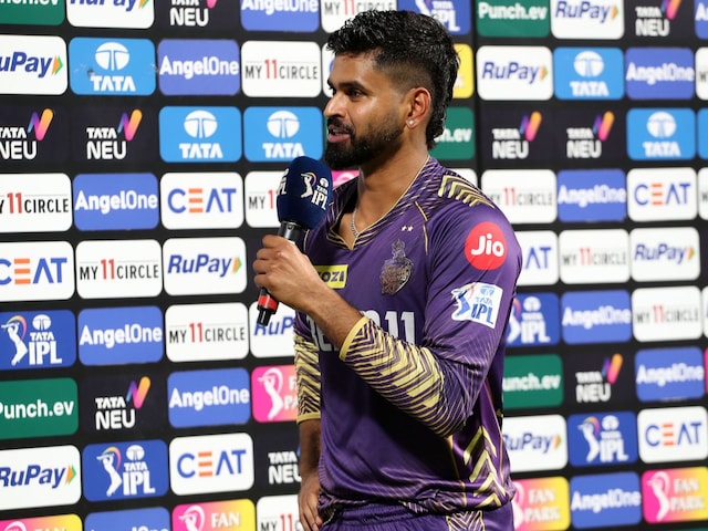 Shreyas Iyer credited the team for their ability to take responsibility through the tournament when speaking at the post-match presentation ceremony after the win vs MI. (Sportzpics)