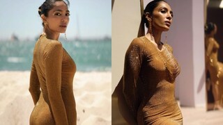 Sexy! Sobhita Dhulipala Flaunts Her Hot Curves In A Golden Bodycon Dress; See Viral Photos - Vimarsana News