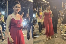 Tamannaah  Bhatia Looks Chic In A Red Jumpsuit As She Gets Papped In The City, Fans Call Her ‘Beautiful'