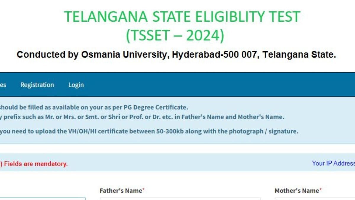 TS SET 2024 Notification Released: Steps to Apply, Check Exam Schedule ...