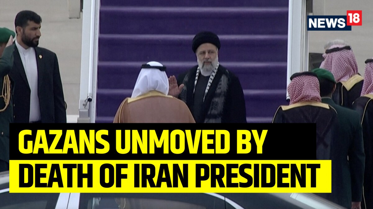 Gazans Unmoved By Iran Prez Raisis Death Who Brought Only Ruin - News18