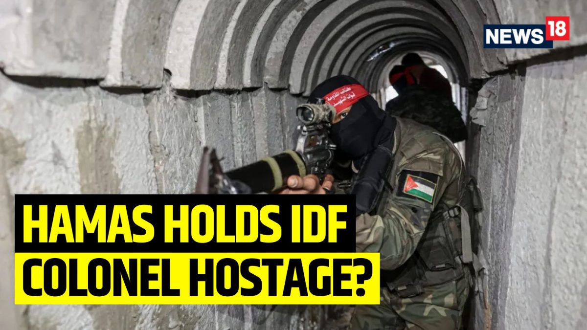 Hamas Claims To Be Holding IDF Colonel Captured On October 7 - News18