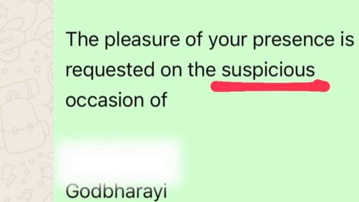 There is a 'Suspicious' Typo in This Baby Shower Invite. Can You Spot it? - Vimarsana News