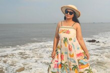 Actress Amulya’s Strappy White Maxi Dress Is A Must-have In Summer Wardrobe