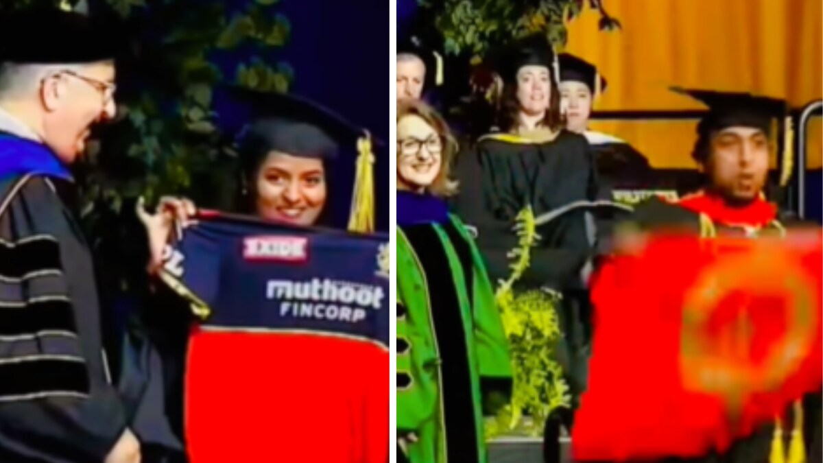 Watch: Virat Kohli Fan Shows Love For 'Namma RCB' At Graduation Ceremony In The US - Vimarsana News