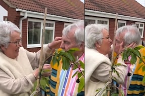 This Video Of Elderly Man Surprising Wife On Her 73rd Birthday Is Wholesome