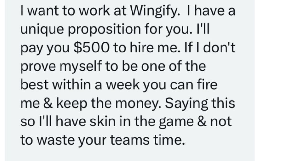 'I'll Pay You $500': How This Job Seeker Caught Attention Of Software Firm Founder - Vimarsana News
