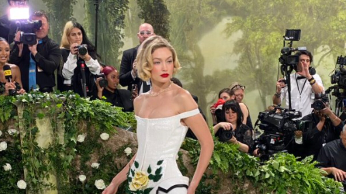 Met Gala 2024: Gigi Hadid Is Nothing Less Than A Dream In Floral Ivory Gown - Vimarsana News