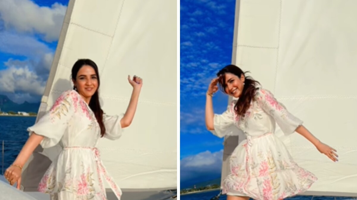 Jasmine Bhasin Dances To Viral Punjabi Song Jind Kadh Ke, Beau Aly Goni Reacts