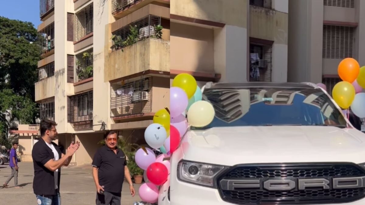Watch: Shalin Bhanot Gifts Father A Super Cool Car