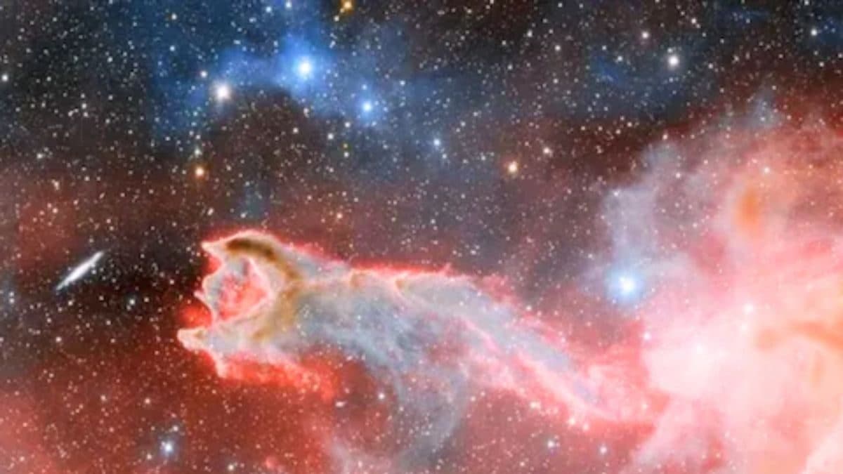 Cámara de energía oscura en Chile captura la ‘mano de Dios’ a 1.300 años luz de distancia