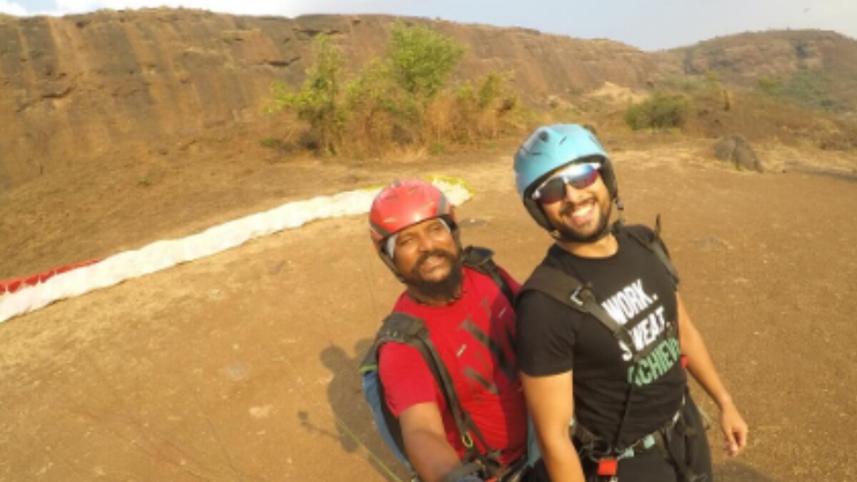 Imlie Actor Sai Ketan Rao Shares Pics From His First Paragliding Experience