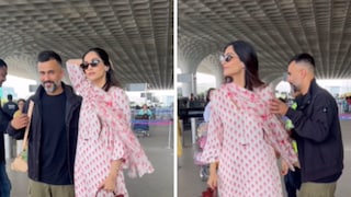 Watch: Sonam Kapoor, Anand Ahuja Arrive In Mumbai To Celebrate Anil Kapoor's Wedding Anniversary - Vimarsana News